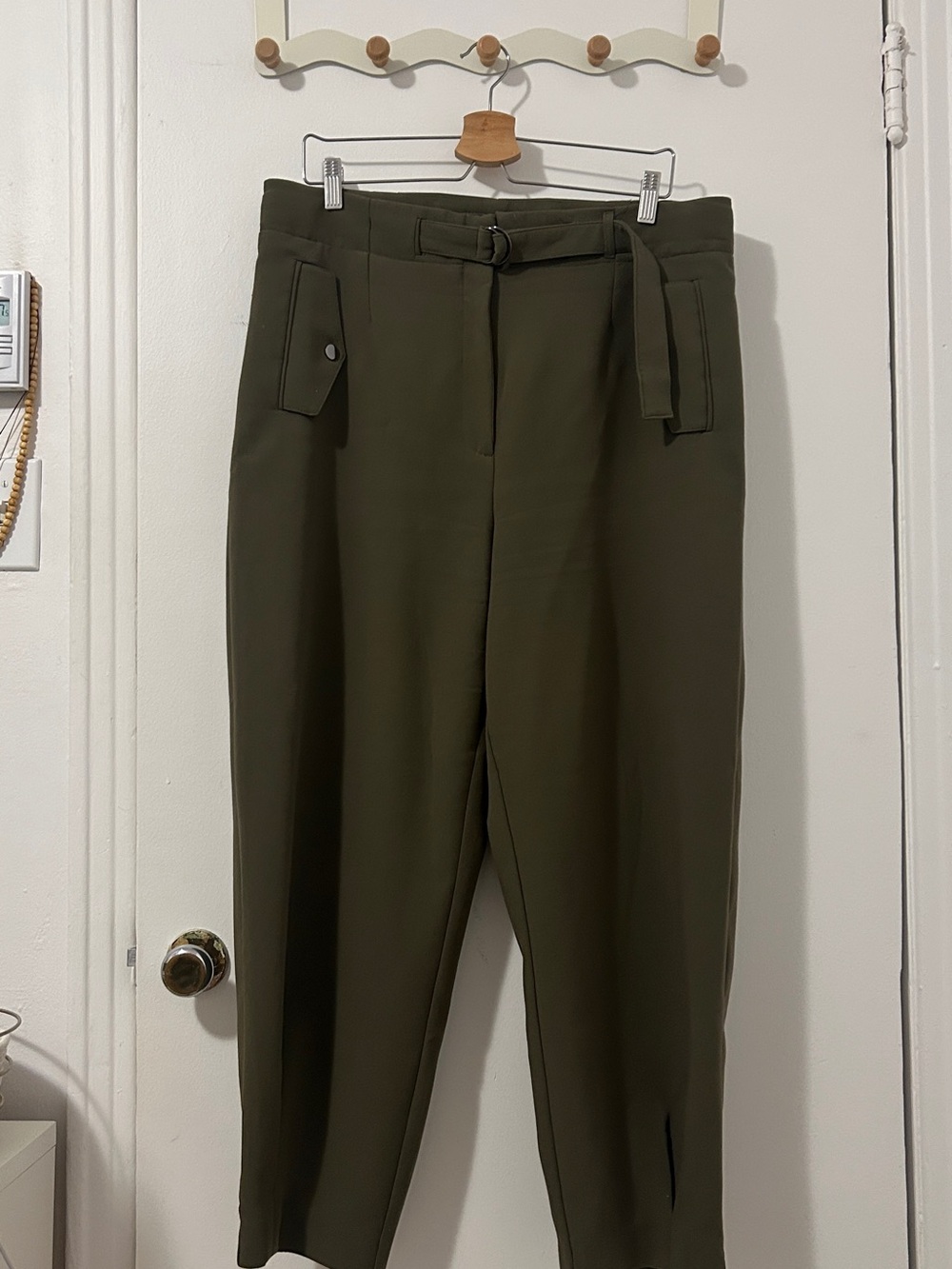 Dynamite Dark Olive Green Dress Pants